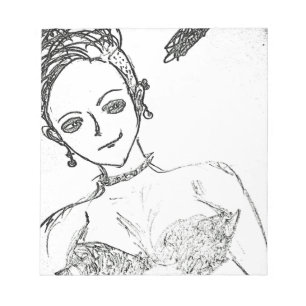 Bloc De Notas punk chica...solo soy un ídolo chica americano