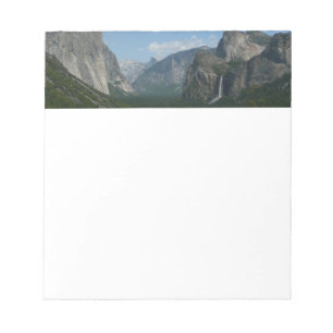 Bloc De Notas Punto de Inspiración en el Parque Nacional Yosemit