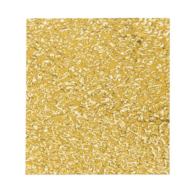 Bloc De Notas PURE GOLD Splatt Pattern + tu texto (Frente)
