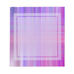 Bloc De Notas Purple Bokeh Plaid