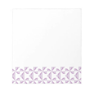 Bloc De Notas Purple Pinwheels