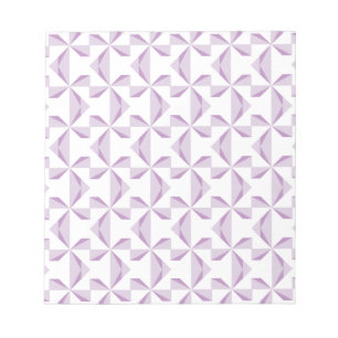 Bloc De Notas Purple Pinwheels Scrapbook Paper