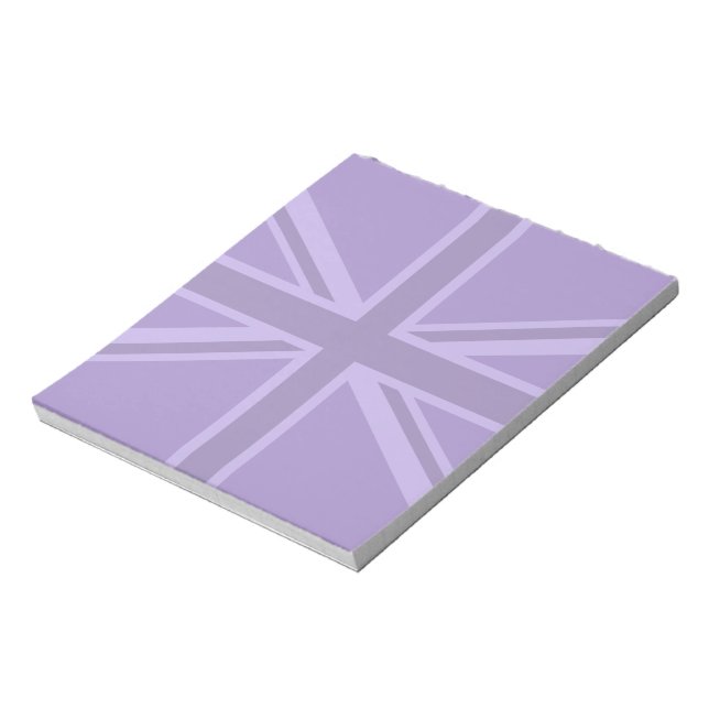 Bloc De Notas Purple Union Jack Design (Lado Izquierdo)