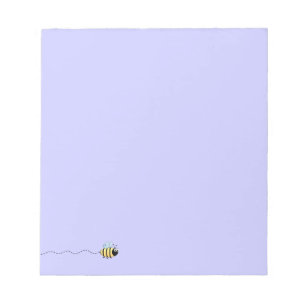 Bloc De Notas Púrpura linda fresca del dibujo animado de la
