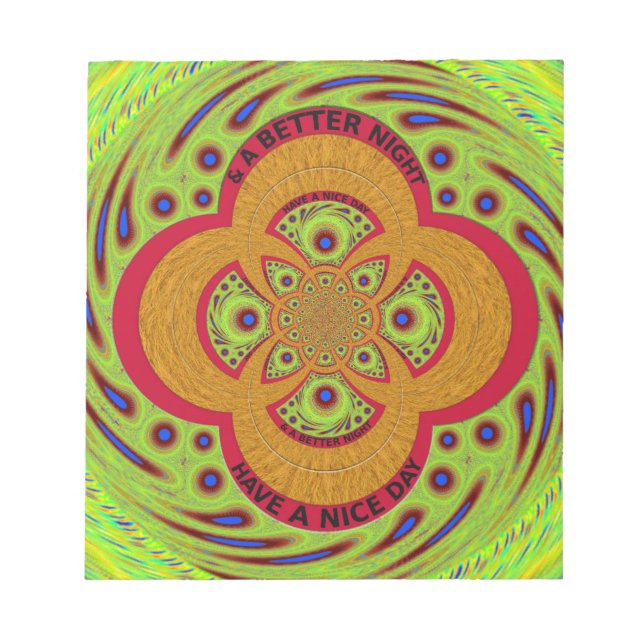 Bloc De Notas Que tengas un buen día (Frente)