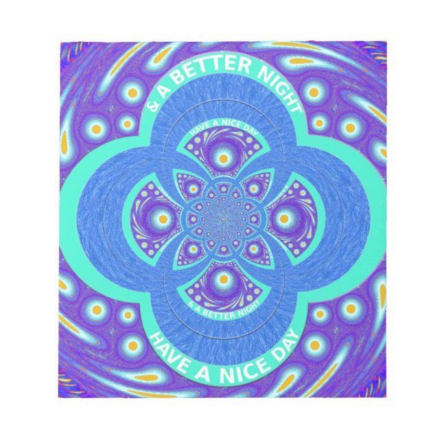 Bloc De Notas Que tengas un día más agradable (Frente)