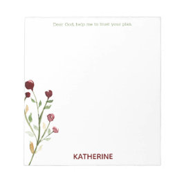 Bloc De Notas Querido Dios, ayúdame a saber