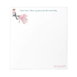 Bloc De Notas Querido Dios, Bird & Magnolia Notepad