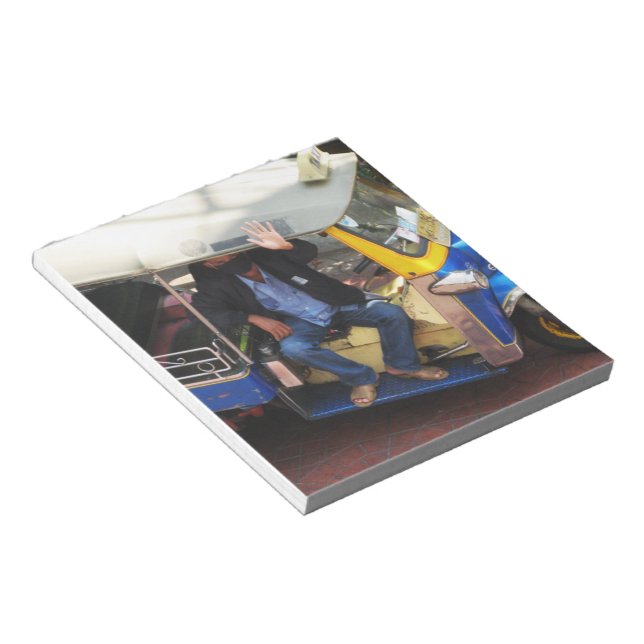 Bloc De Notas ¿Quieres TAXI TUK-TUK? (Lado Derecho)