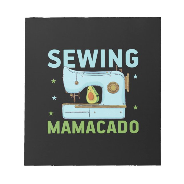 Bloc De Notas Quilter Gift | Mamacado de masas (Frente)