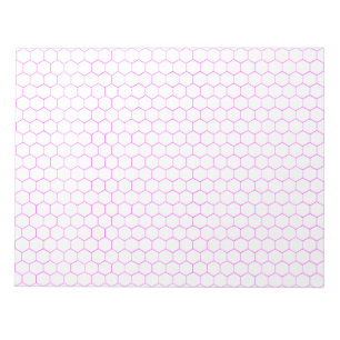 Bloc De Notas Química orgánica Papel de grafo grande hexagonal n
