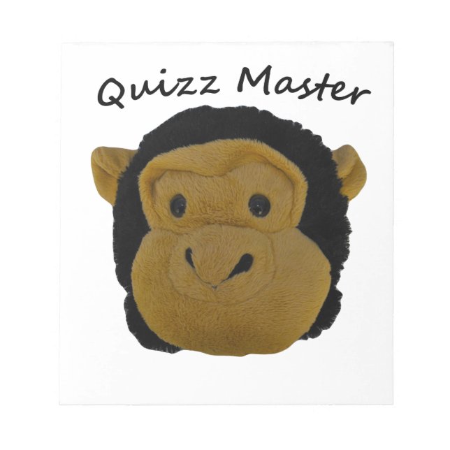 Bloc De Notas Quizz Master (Frente)