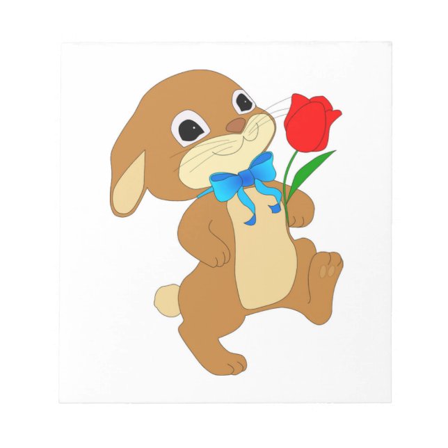 BLOC DE NOTAS RABBIT IN LOVE (Frente)