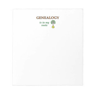 Bloc De Notas Raíces de Genealogía