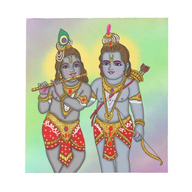 Bloc De Notas Ram & Krishna Papelería (Frente)