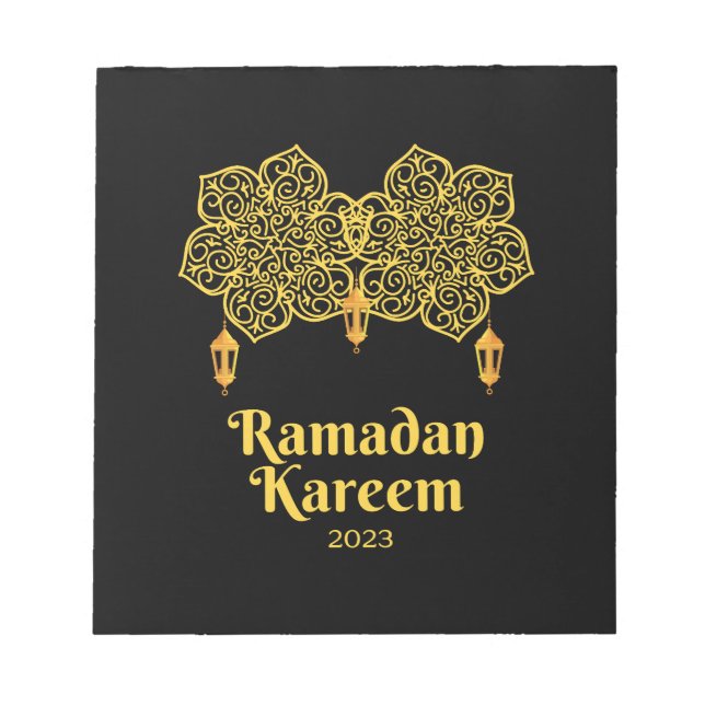 Bloc De Notas Ramadan Kareem Significado - Eid Mubarak 2023 (Frente)