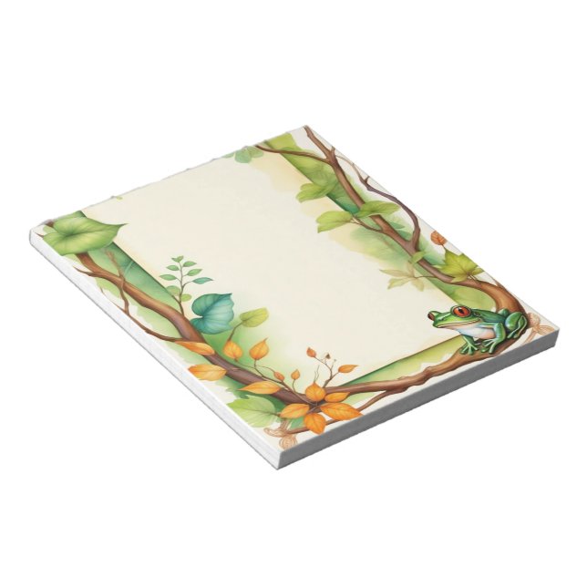 Bloc De Notas Ranas enmarcadas 1 (Lado Derecho)