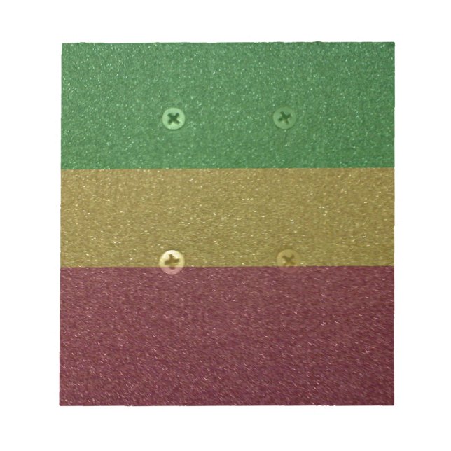 Bloc De Notas Rasta Skateboard Griptape (Frente)