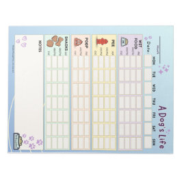 Bloc De Notas Rastreador Diario del Perro: Lunes de Inicio