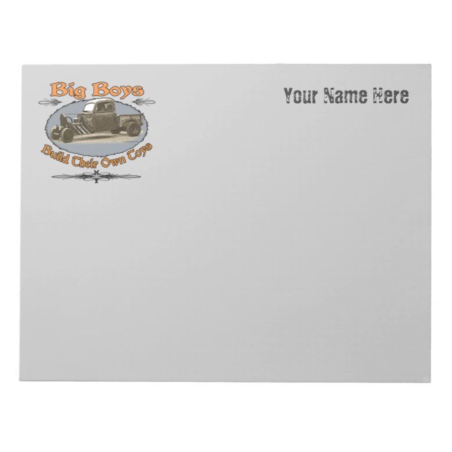 Bloc De Notas Ratrod Truck (Frente)