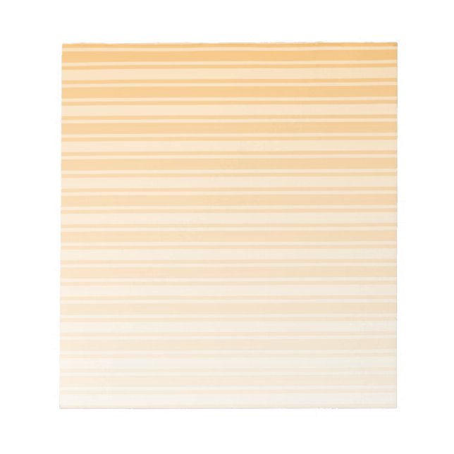 Bloc De Notas Rayas de caramelo amarillo (Frente)