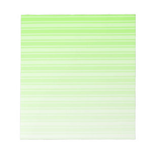 Bloc De Notas Rayas de caramelo verde limón
