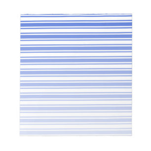 Bloc De Notas Rayas de caramelos azules y blancos reales