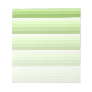Bloc De Notas Rayas de sombra verde limón