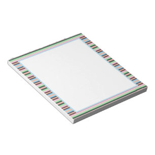 Bloc De Notas rayas pastel de serape