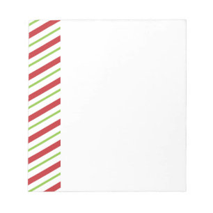 Bloc De Notas Rayas simples de Navidades