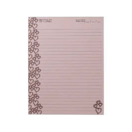 Bloc De Notas Razas de amor