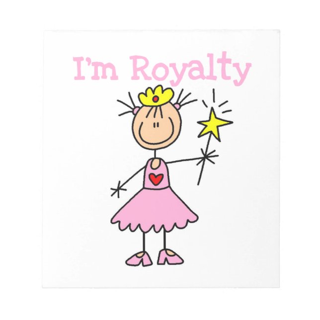 Bloc De Notas Realeza Princesa (Frente)