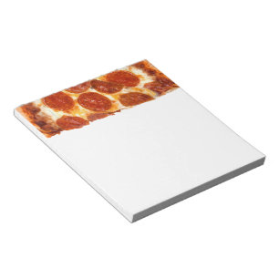 Bloc De Notas Rebanada de pizza de pepperoni clásica de Slippery