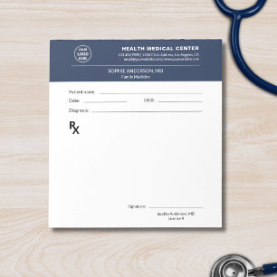 Bloc De Notas Receta Médica de Clínica Médica