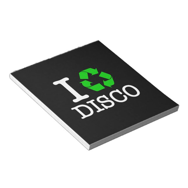 Bloc De Notas Reciclar Disco (Lado Derecho)