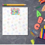 Bloc De Notas Reconocimiento del profesor a los lápices de arcoi<br><div class="desc">Apreciación del profesorado Pencillos Arcoiris Notepad personalizado ¡Excelente para tu profesor favorito, director, secretario, decano o cualquier otra persona en la escuela! ¡Este bloc de notas es de gran tamaño y personalizable! El papel robusto y el diseño simplista pero lindo de los lápices de colores del arcoiris con el nombre...</div>