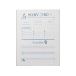Bloc De Notas Recuerdos de Cocina Tus Creaciones de Recetas Culi