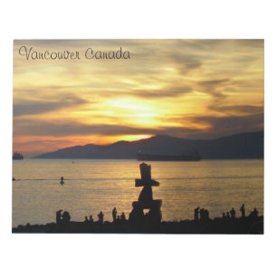 Bloc De Notas Recuerdos de Vancouver Notepad Vancouver