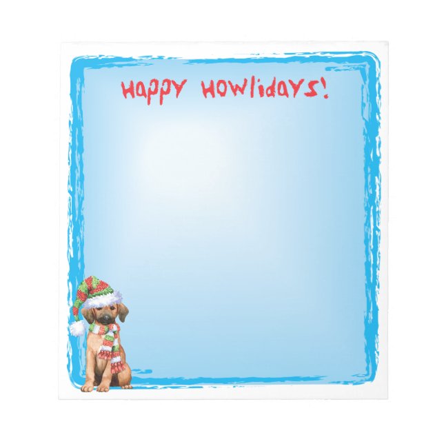 Bloc De Notas Red de Howlidays (Frente)