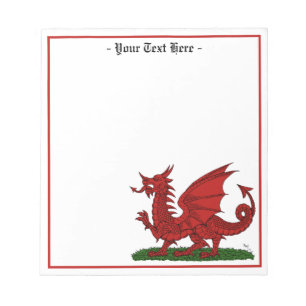 Bloc De Notas Red Dragon of Wales