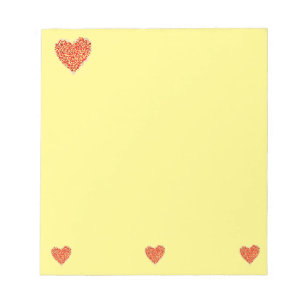 Bloc De Notas Red Graphic Note Paper