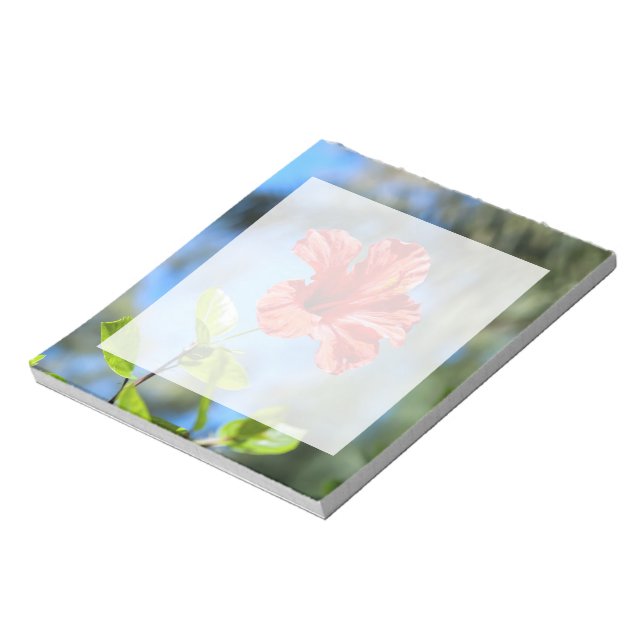 Bloc De Notas Red Hibiscus (Lado Izquierdo)