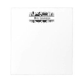 Bloc De Notas Regalo de agradecimiento del profesor del Notepad 