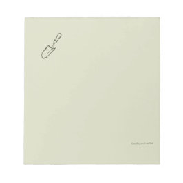 Bloc De Notas Regalo de lector de jardín botánico minimalista