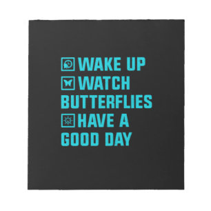 Bloc De Notas Regalo de mariposa Despierta Qué Mariposa