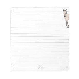 Bloc De Notas Regalo ecuestre para amantes de caballos caprichos