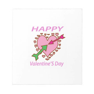 Bloc De Notas Regalo el día de San Valentín Corazón romántico y