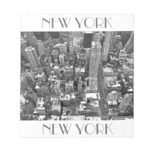 Bloc De Notas Regalo New York Souvenir Notepad Empire State View