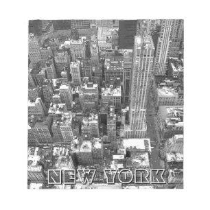 Bloc De Notas Regalo New York Souvenir Notepad Retro NYC View
