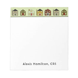 Bloc De Notas Regalo personalizado de Realtor